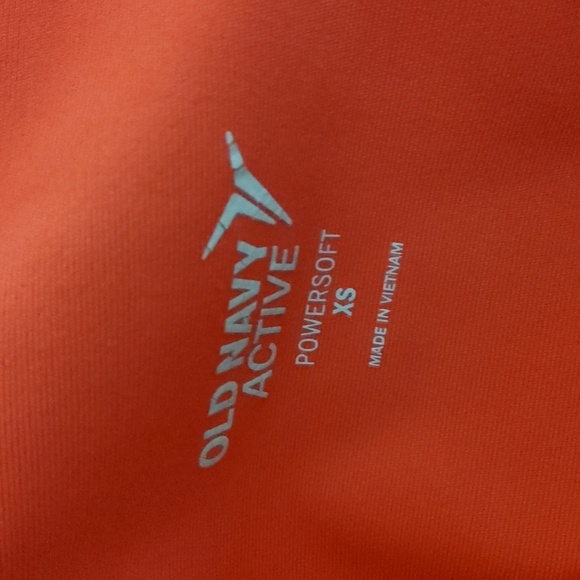 Old Navy Active Powersoft Leggings in Bright Orange Size XS - Picture 10 of 10